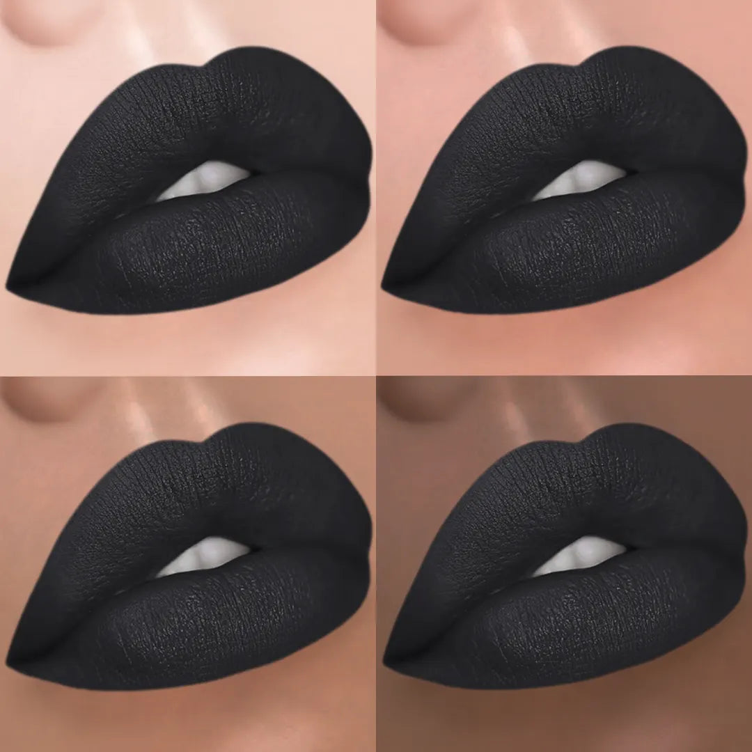 Labial indeleble negro mate | Black matte