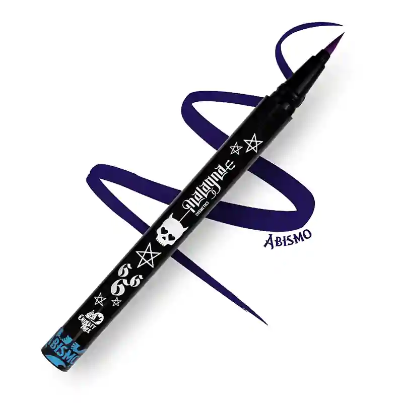 Delineador waterproof azul | plumón Abismo