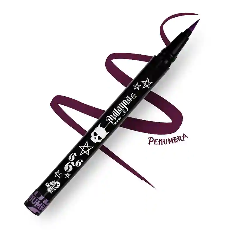 Delineador waterproof morado | plumón Penumbra