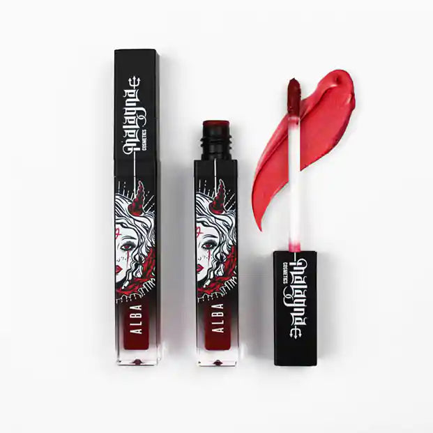 Labial indeleble rojo mate | Alba