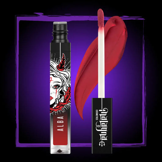 Labial indeleble rojo mate | Alba