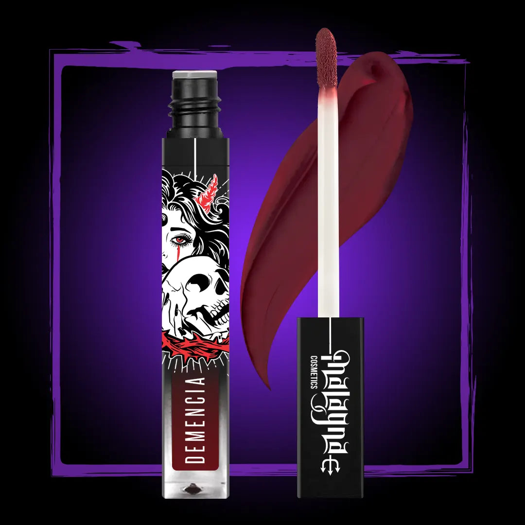 Labial indeleble rojo vino mate | Demencia