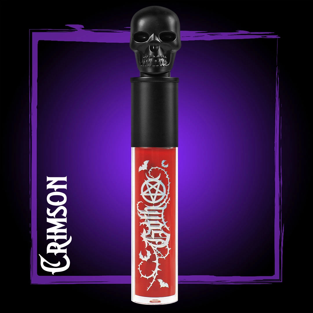 Labial Goth Gloss Crimson