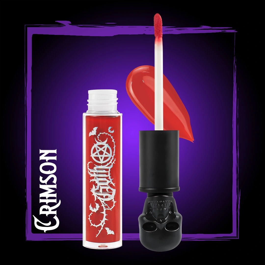 Labial Goth Gloss Crimson