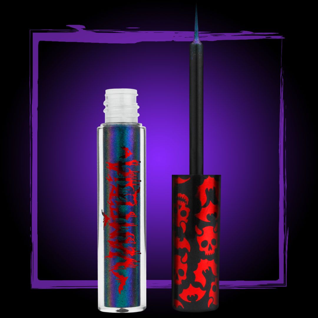 Delineador multicromático azul cyan morado metálico | Spectra