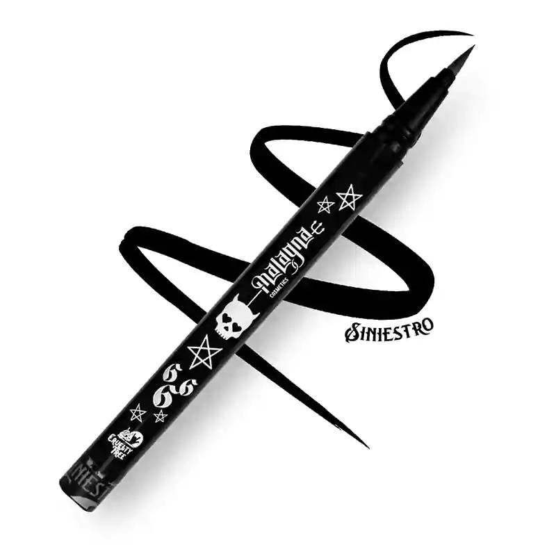 Delineador waterproof Negro | plumón Siniestro