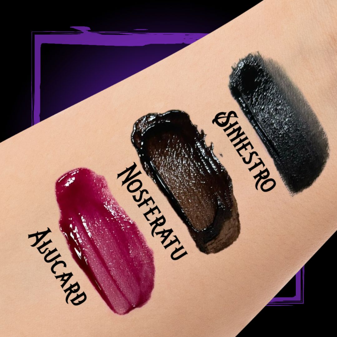 Tintas de labios oscuras 3 piezas | Darkness