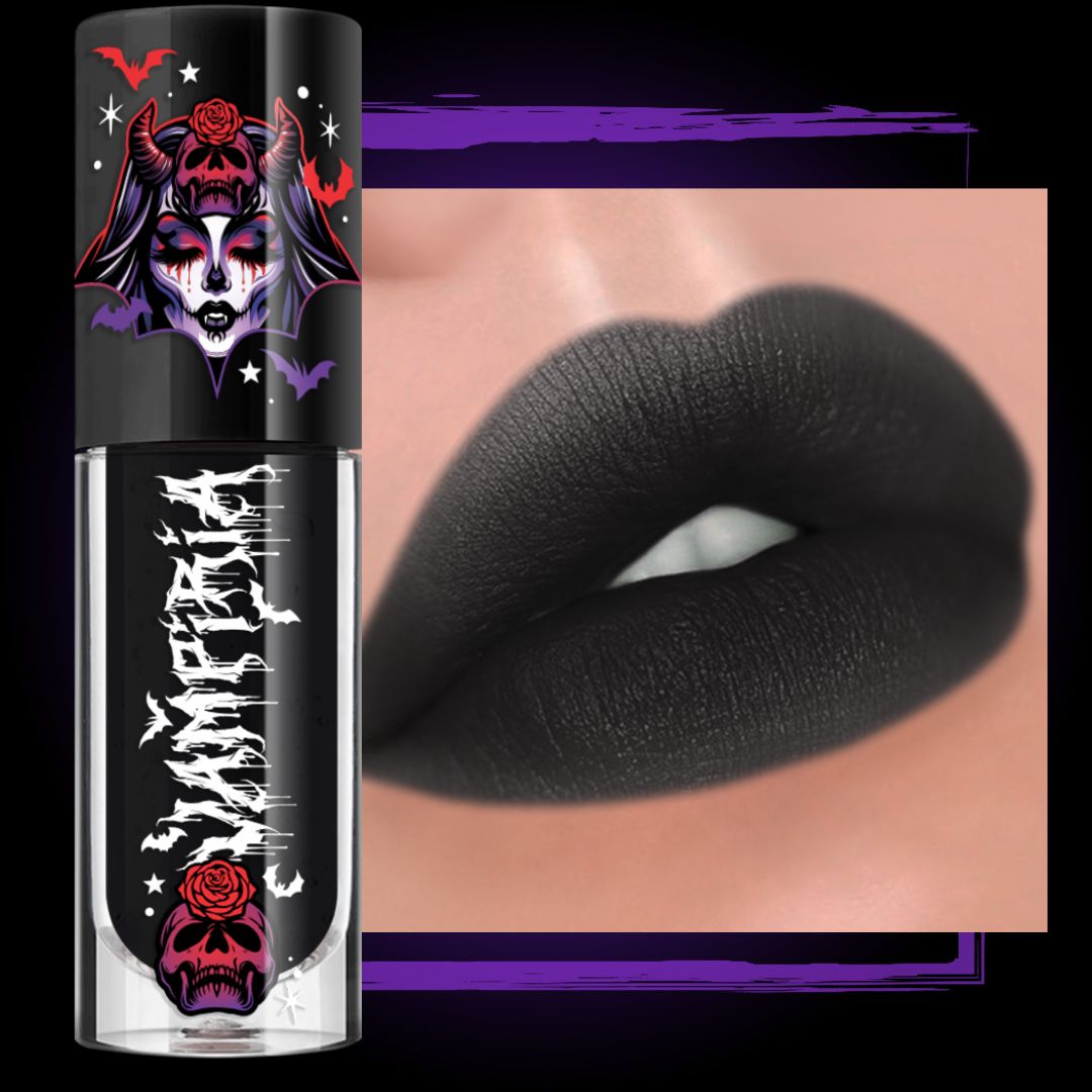 Tinta de labios oscuras(negras) | Siniestro