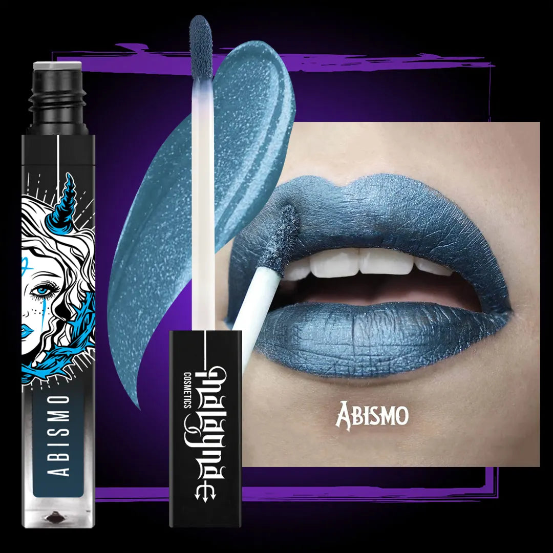 Labial indeleble azul metálico | Abismo
