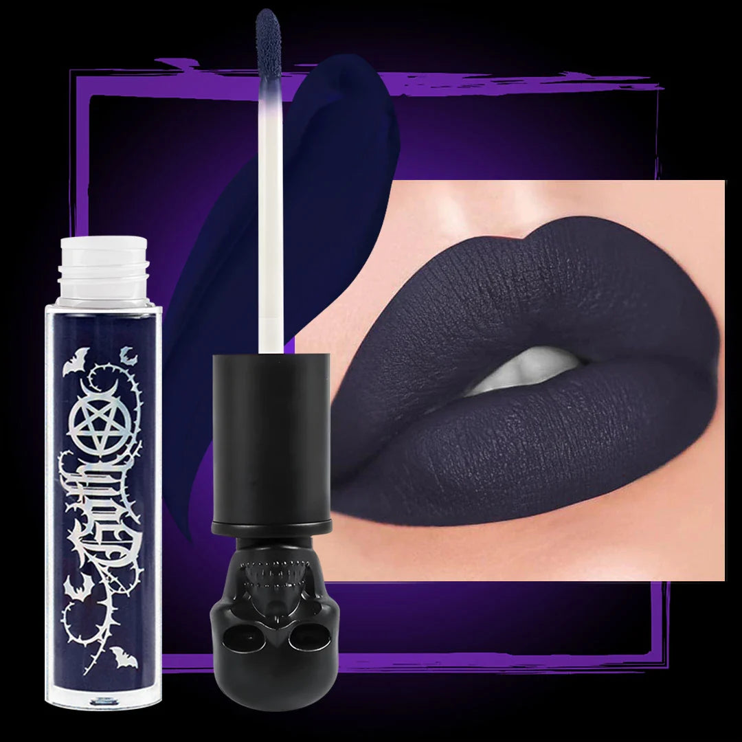 Labial indeleble mate azul | GOTH Dark Moon
