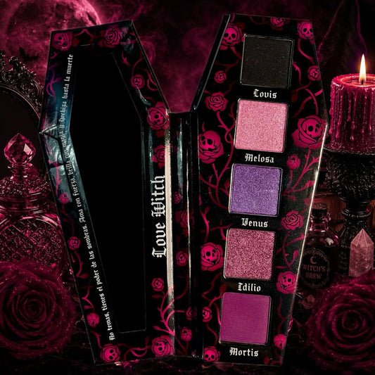 LOVE WITCH - Paleta de sombras - 5 tonos