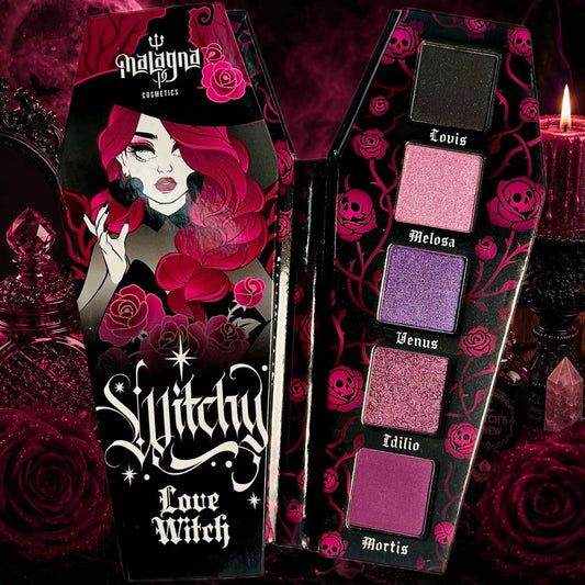 LOVE WITCH - Paleta de sombras - 5 tonos
